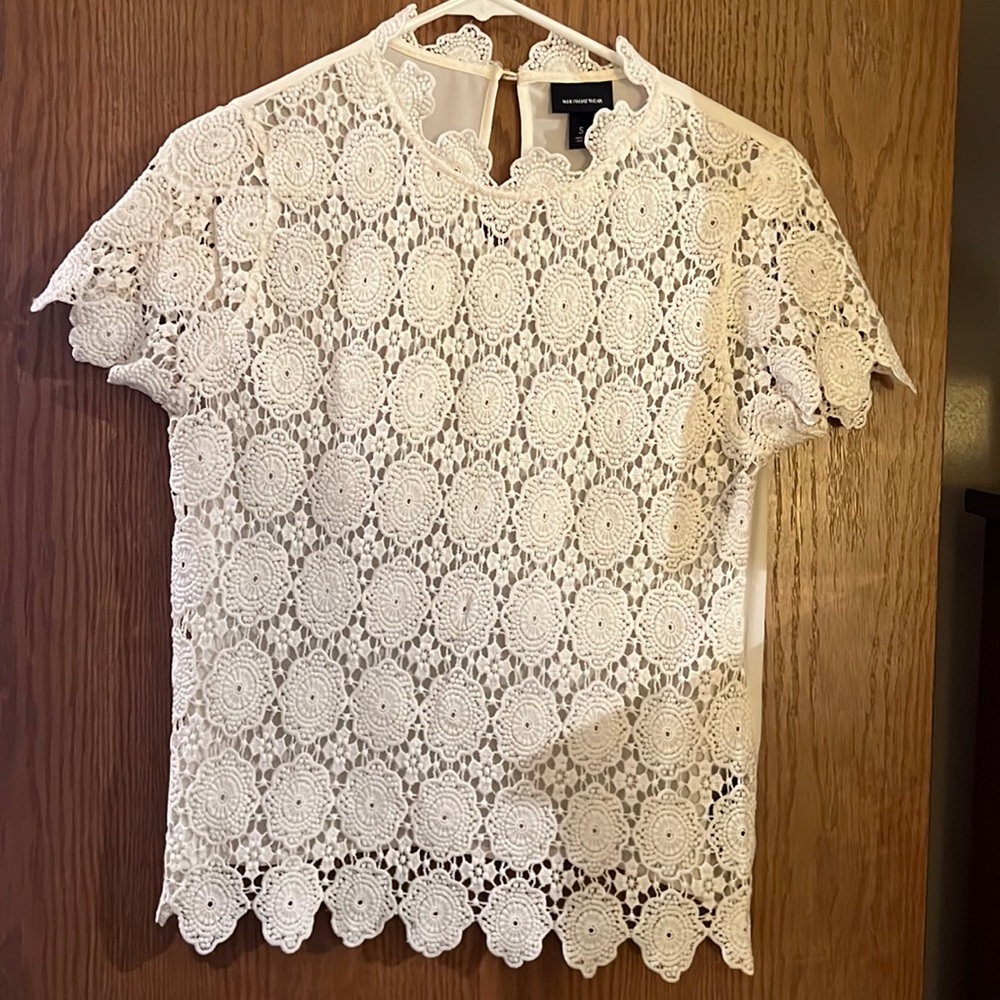 Floral Embroidered Tee